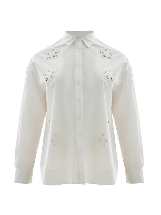 Long Sleeve Women's Shirt White