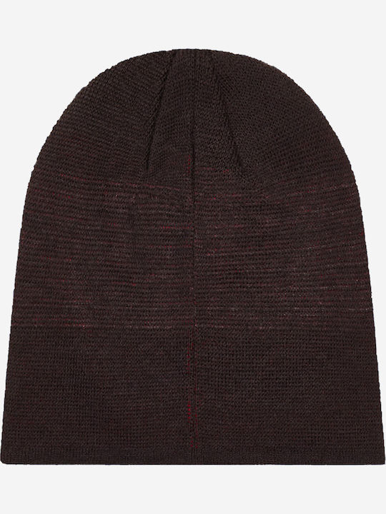 Beanie Unisex Σκούφος Πλεκτός σε Γκρι χρώμα