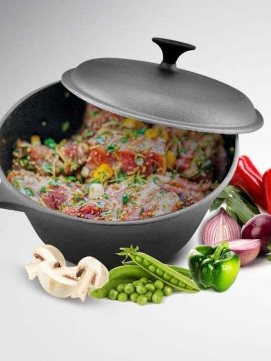Tieftopf aus Gusseisen 3,8l / 24cm