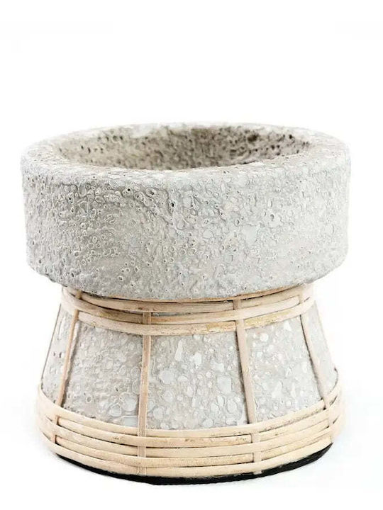 Phos & Gaia Concrete Candle Holder in Bronze Colour