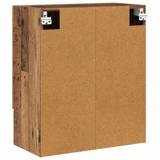 vidaXL vidaXL Badezimmerschrank 60x31x70cm Braune