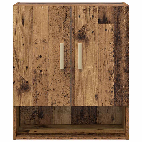 vidaXL vidaXL Badezimmerschrank 60x31x70cm Braune