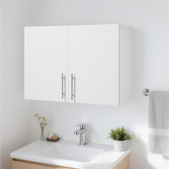 Vevor Ντουλάπι Μπάνιου Πλυντηρίου 40.6x61x61cm Λευκό