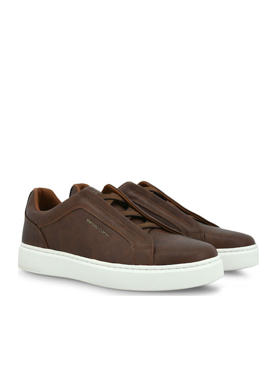 Renato Garini Sneakers Tabac Brown Cream Renato Garini Sneakers Tabac Brown Cream