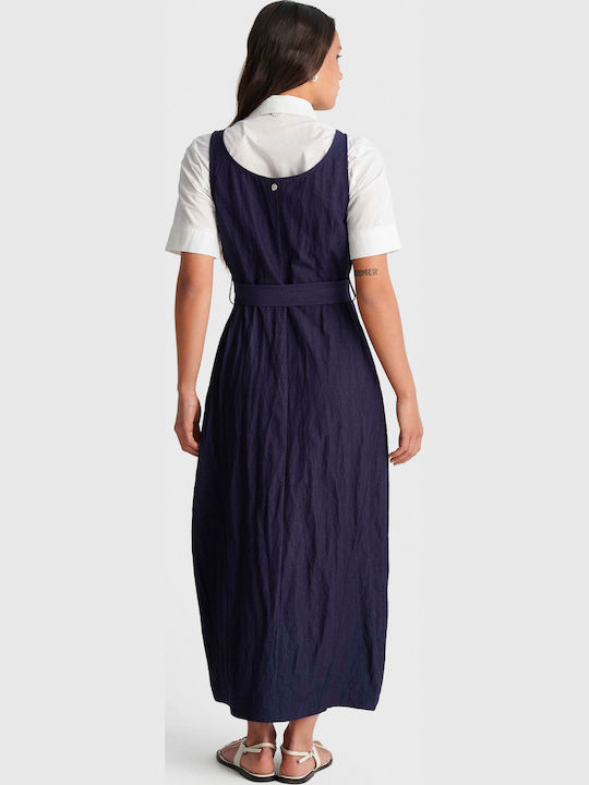 Summer Midi Blue Dress
