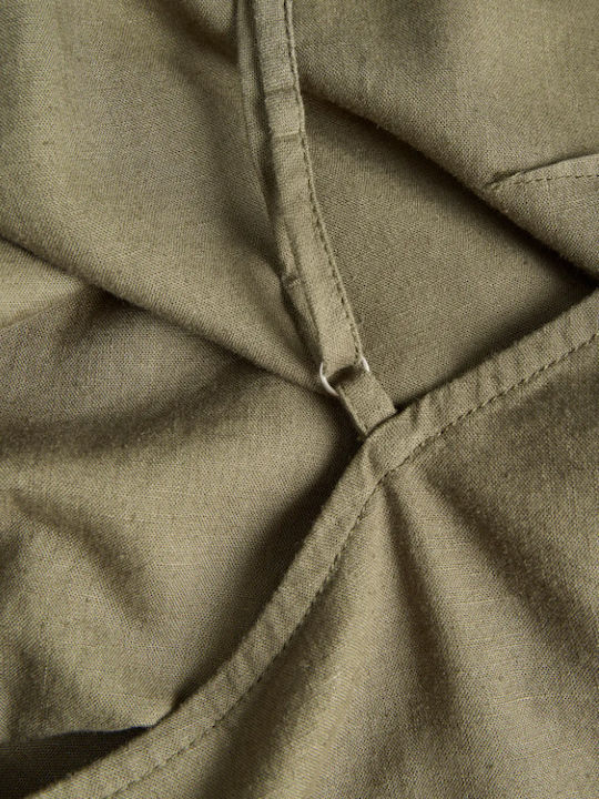 Summer Dress Dusty Olive