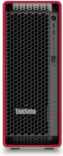 Lenovo ThinkStation P8 Desktop PC (Ryzen Threadripper Pro-7945WX/64GB DDR5/1TB SSD/W11 Pro) cu Tastatură (UK)
