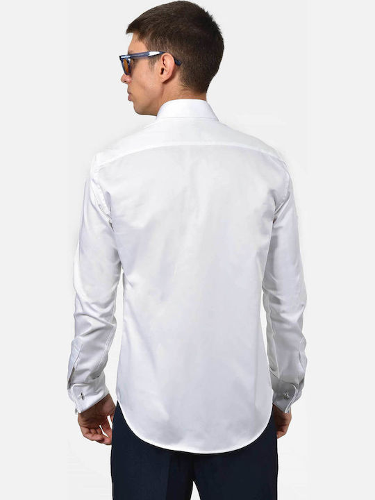 Long Sleeve Shirt in Regular Fit White