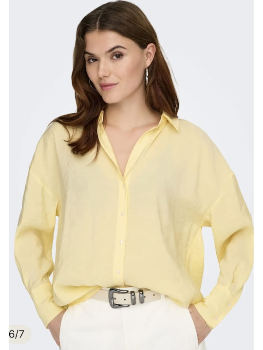 Long Sleeve Women's Shirt Yellow