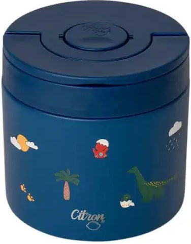 Citron Kids Water Bottle Dinosaur Blue 350ml