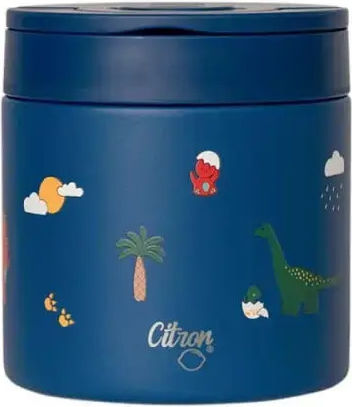 Citron Kids Water Bottle Dinosaur Blue 350ml