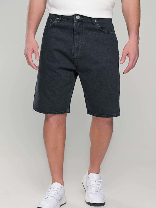 Men's Denim Shorts Black