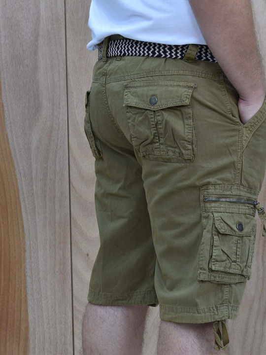 Men's Cargo Beige Shorts
