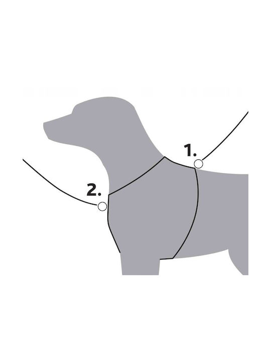 Premium Trekking Harness Dog Aqua Graphite M 53–64 Cm/20 Mm Premium Trekking Harness Dog Aqua Graphite M 53–64 Cm/20 Mm