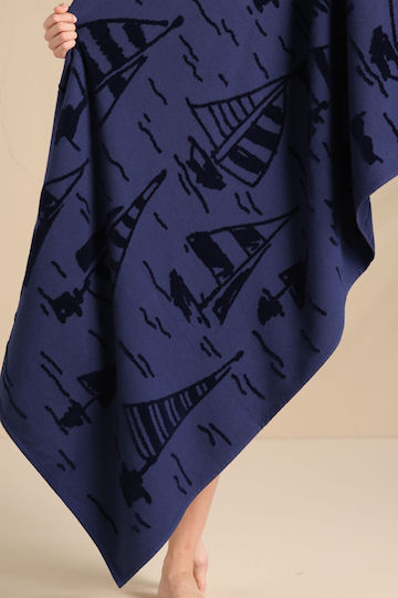 Noidinotte Blue Beach Towel