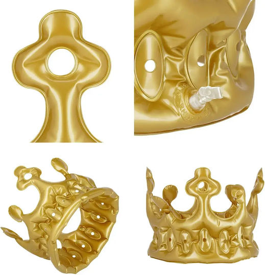 Χρυσό Φουσκωτό Στέμμα Legami Party King Cro0001