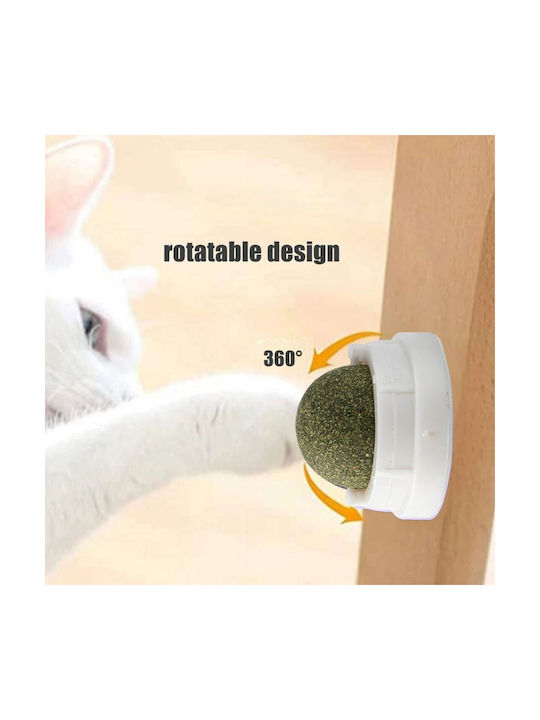 Μπάλα Catnip Γάτας Βάση Άσπρο