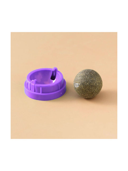 Catnip Cat Ball Purple Base