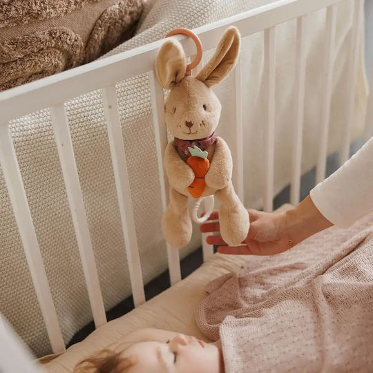 Babyono Κρεμαστό Παιχνίδι Κούνιας και Καροτσιού με Μουσική Rabbit Karo για Νεογέννητα