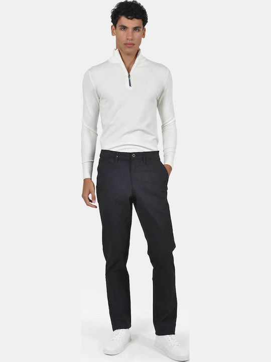 Herrenhosen Chinos Elastisch Anthrazit