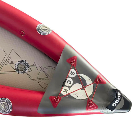 SCK NAVALE 1 0202-9549 Plastic Sea Kayak 1 Person Red