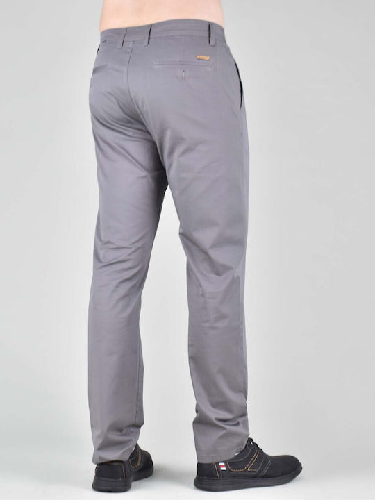 Slim Fit Gray Trousers