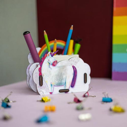 Werkhaus Diy Federmäppchen „Einhorn“
