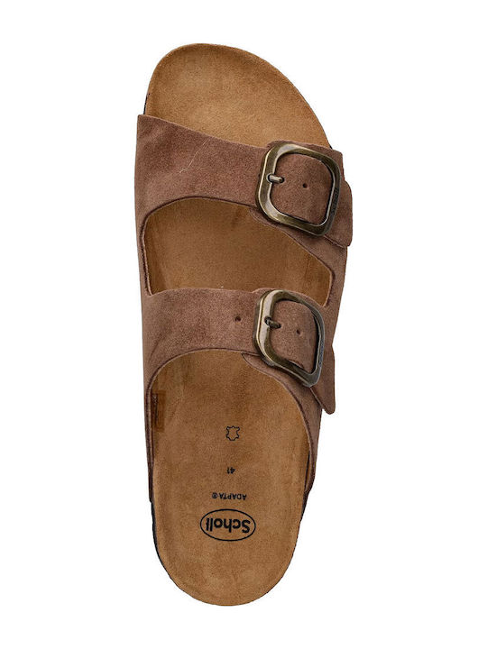 Noelle Leather Women's Anatomic Brown Sandals