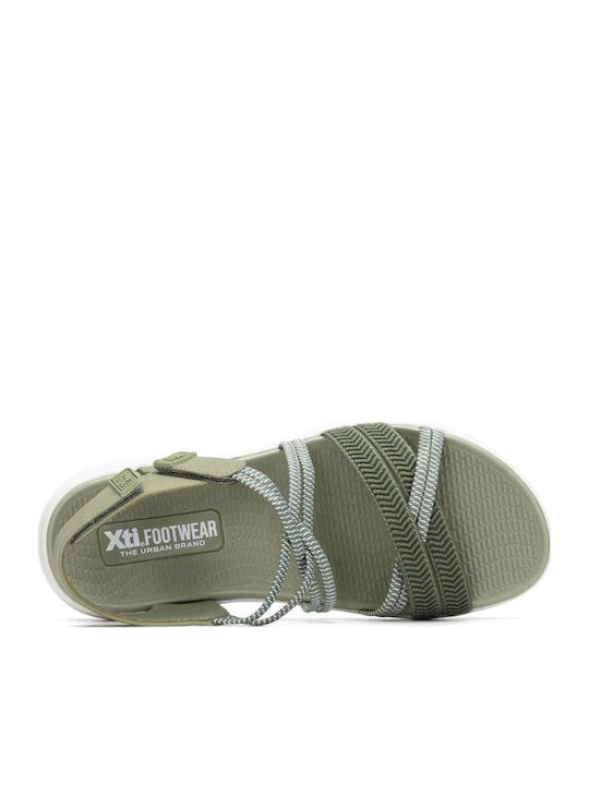 Women's Flat Sandals Sporty Khaki