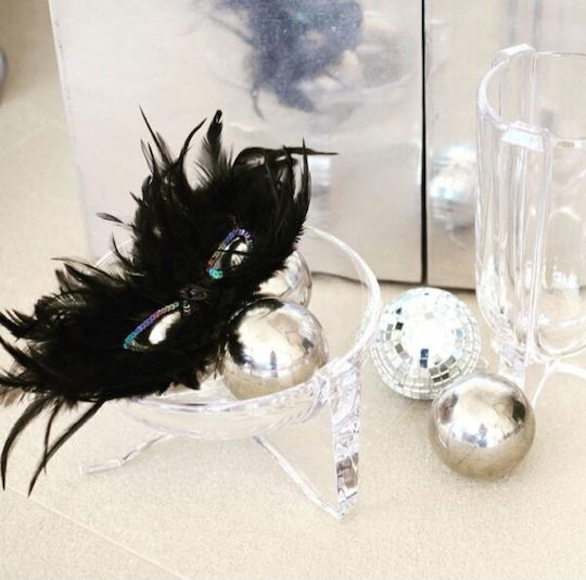 Avant Garde Decorative Crystal Transparent Bowl 14x25.5cm
