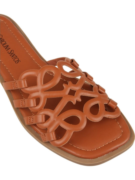 Women's Flat Sandals Brown