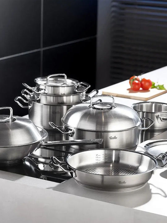 Fissler Profi Σετ Μαγειρικά Σκεύη από Ανοξείδωτο Ατσάλι 2τμχ