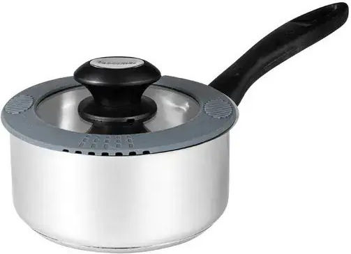Tescoma Smartcover Topf- und Pfannen Set aus Rostfreiem Stahl 4-teilig