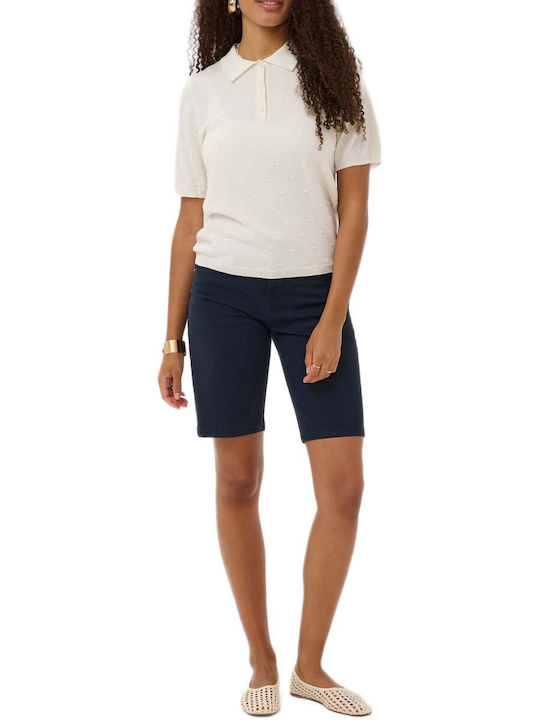 Cream Women's Bermuda Blue
