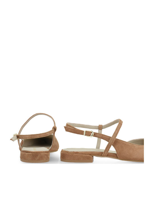 Suede Γόβες με Χαμηλό Τακούνι Ταμπά