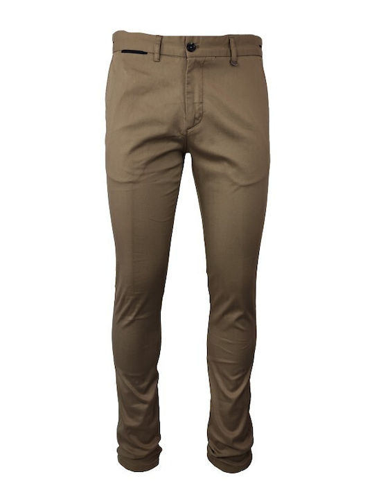 Παντελόνι Chino Ελαστικό σε Slim Εφαρμογή Cigar