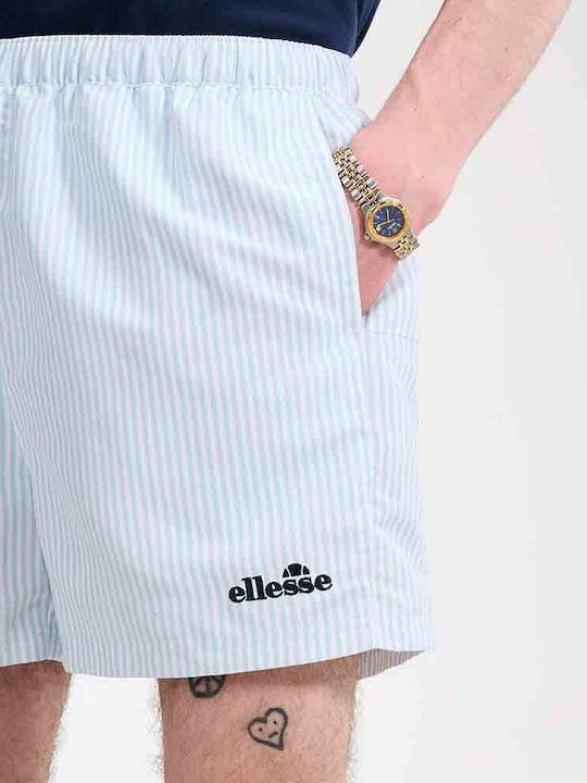 Men's Swimwear Shorts White with Stripes