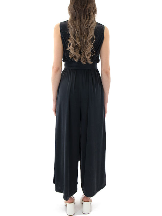 Zoya Women’s Sleeveless One-piece Jumpsuit Black
