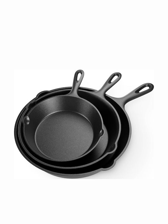 Koler Set Tigăi din Fontă 4 Piese