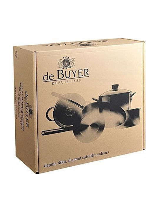 De Buyer Ανοξείδωτη Ρηχή Κατσαρόλα 1.8lt /