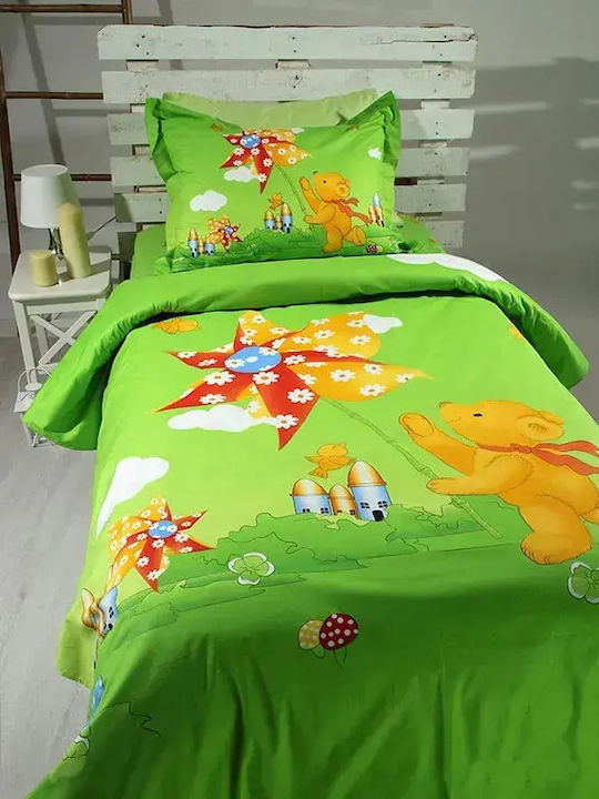 Sunshine Set Cearceafuri Pentru Copii Single 165x270cm