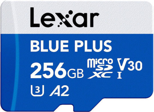 Lexar Plus microSDHC 256GB U3 V30 A2 UHS-I 170MB/s mit Adapter