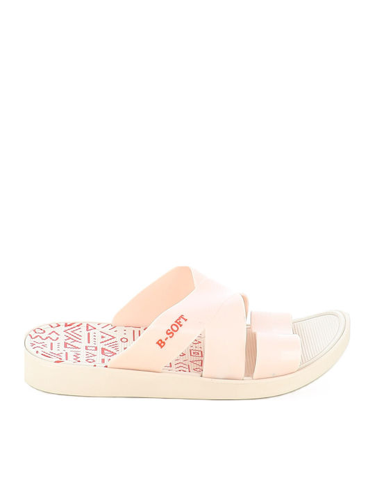 Slides in Beige Colour 220/8498-2_BEIGE