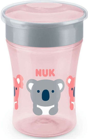 Nuk Baby- und Kleinkindbecher Cup Evolution Magic aus Kunststoff Rosa 230ml für 8 Monate+