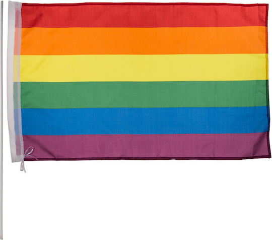 Flag Pride 90 X 60 Cm Plastic Stick