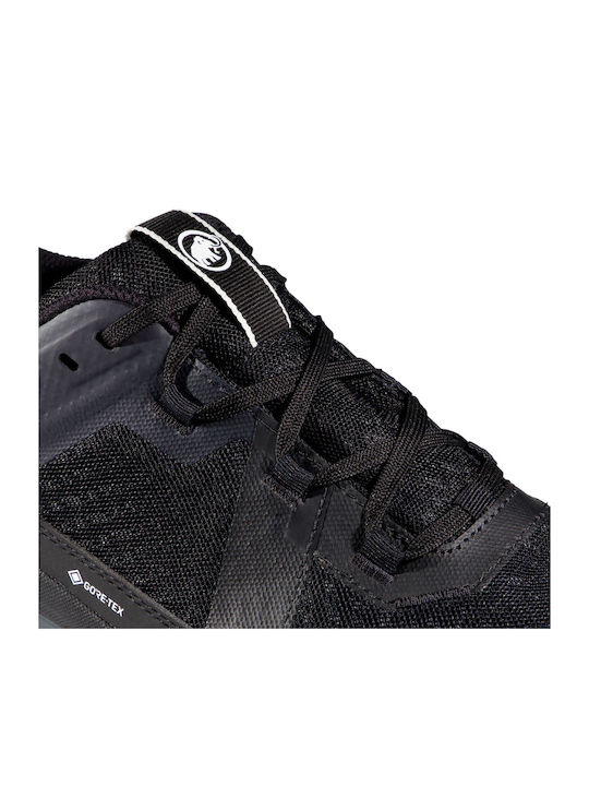 Mammut Men's Hiking Shoes Waterproof with Gore-Tex Membrane Black