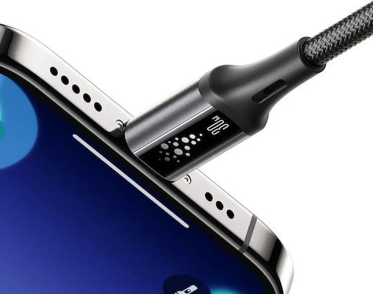 Joyroom S-A60 StarTalk USB-C zu Blitzkabel 30W Schwarzes 1,2m