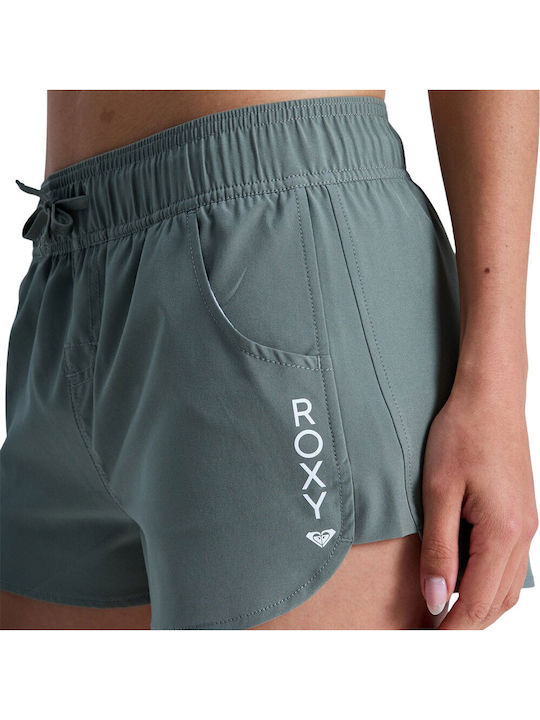 Wave 2 Pantaloni Scurți Bikini Inferioare Talie Înaltă Verde Agave