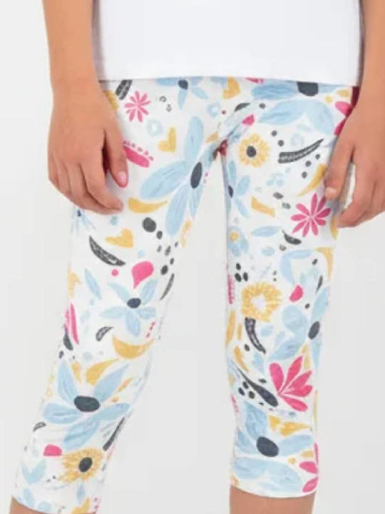 Colanți Capri Florali Pentru Copii