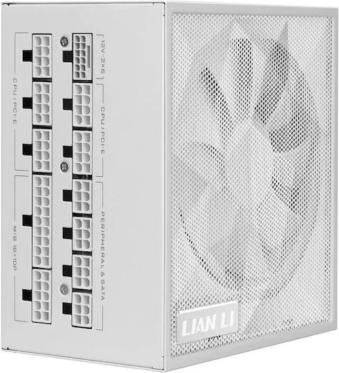 Lian Li 1000W White Computer Power Supply Full Modular 80 Plus Platinum (G9P.SX1000P.W000.EU)